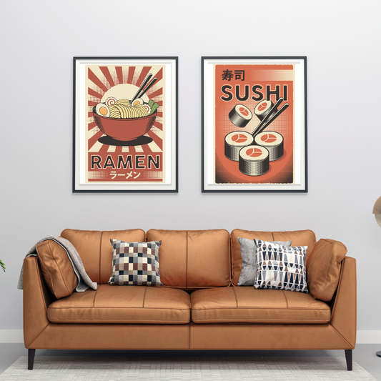 Sushi Art Print