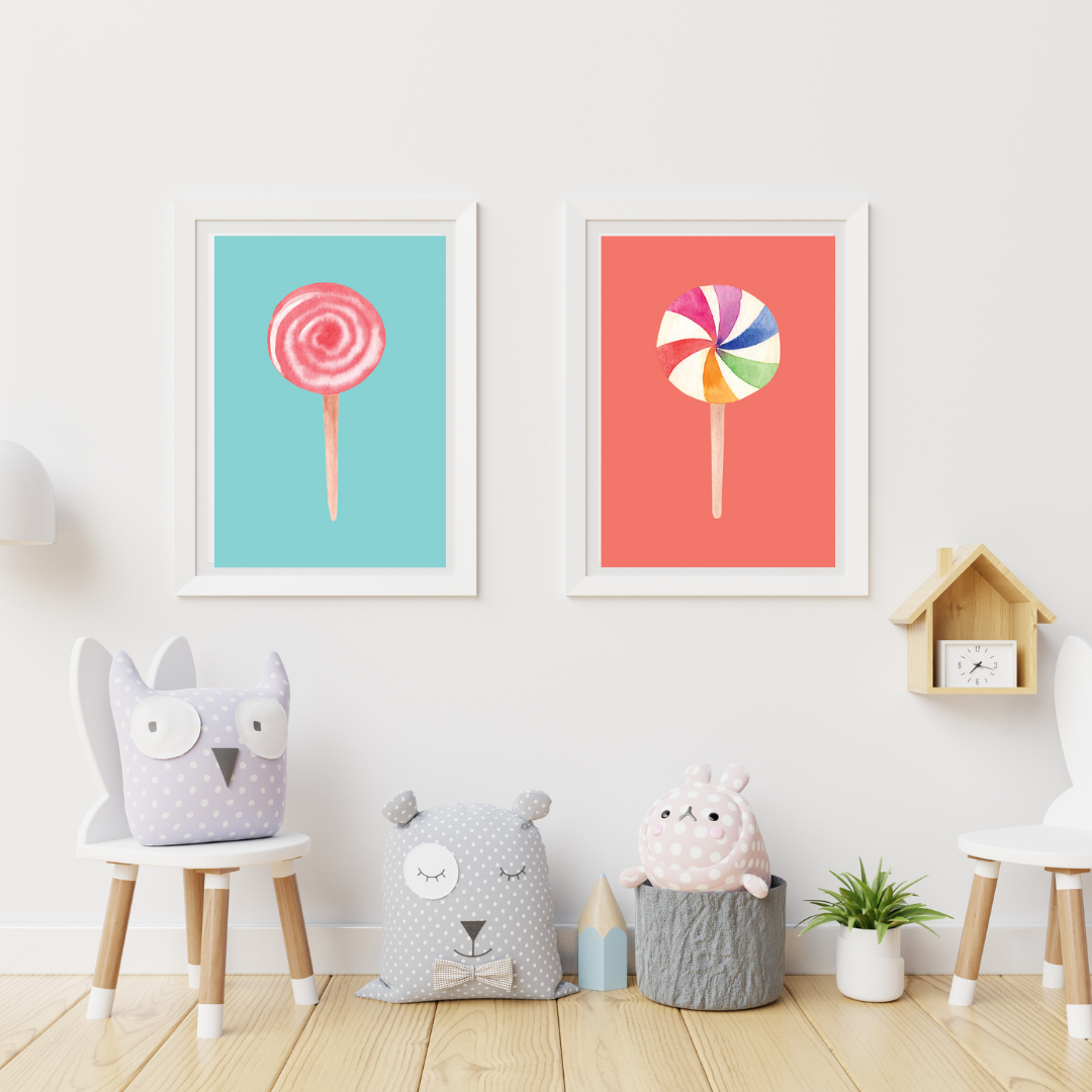 Lollipops Art Print No 4