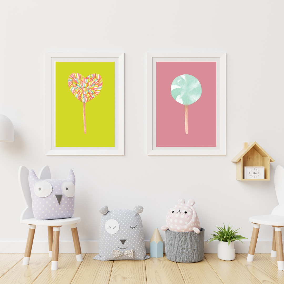 Lollipops Art Print No 1