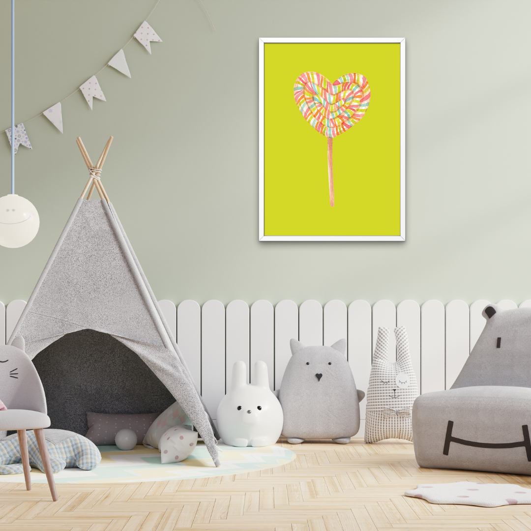 Lollipops Art Print No 2