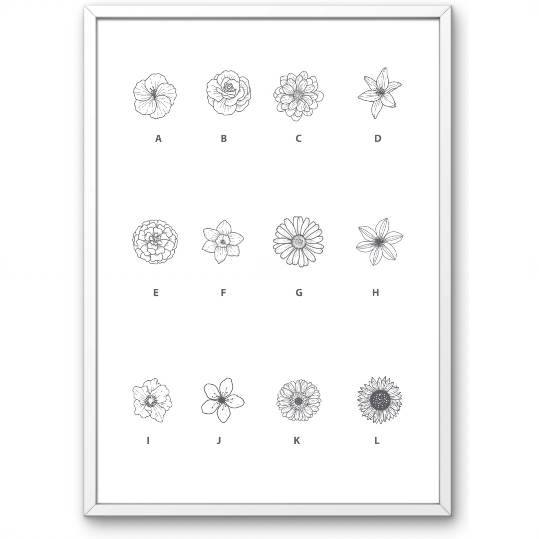 Mother's Day Flower Print