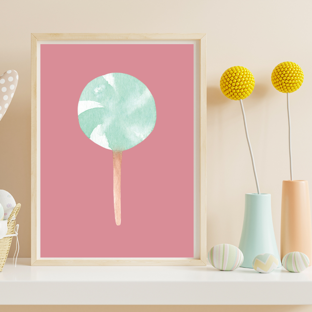 Lollipops Art Print No 1