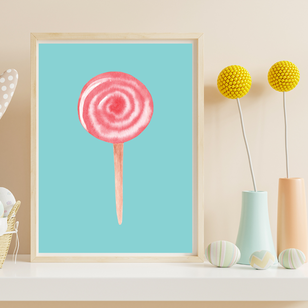 Lollipops Art Print No 3