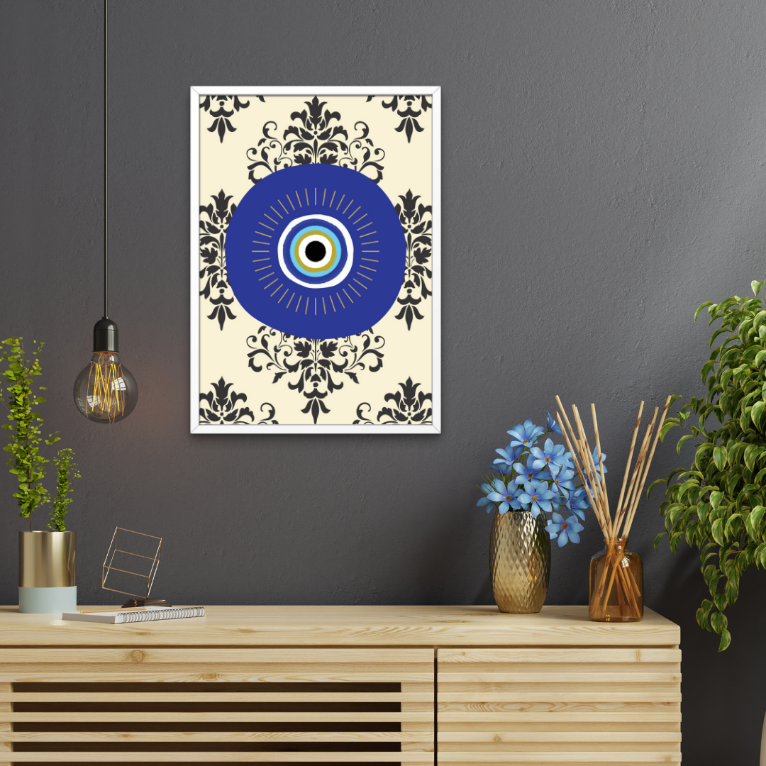 Evil Eye Baroque Print