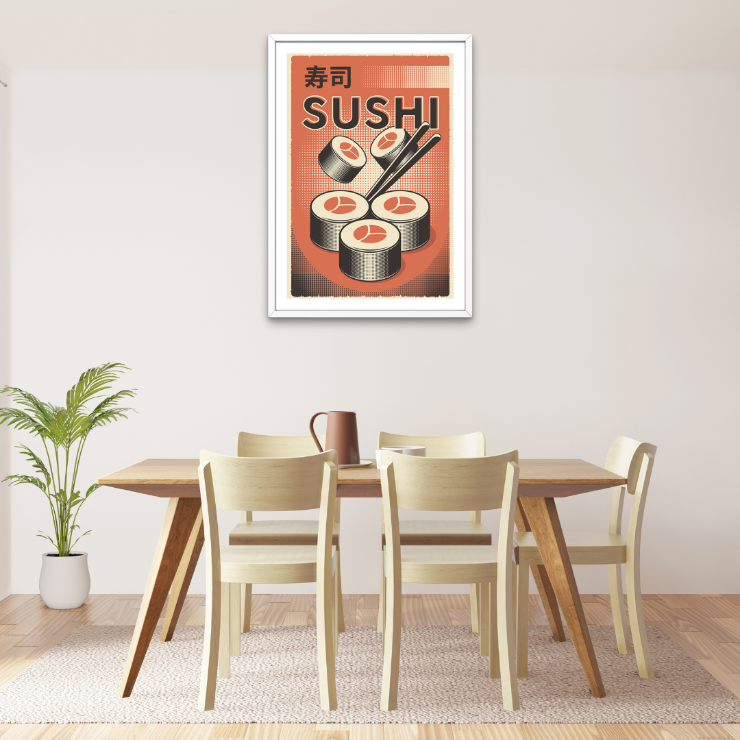 Sushi Art Print