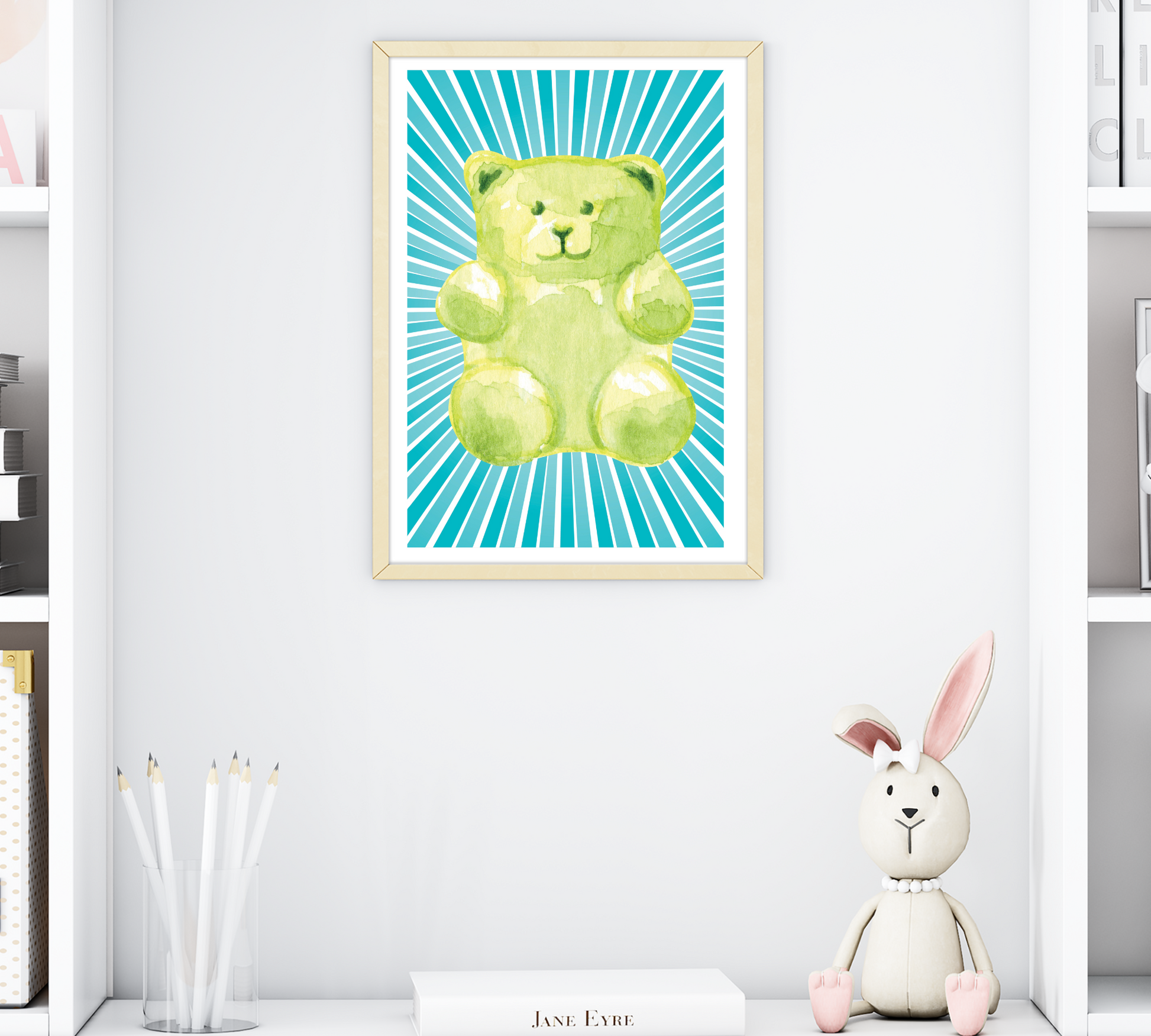 Gummy Bear Art Print No. 4