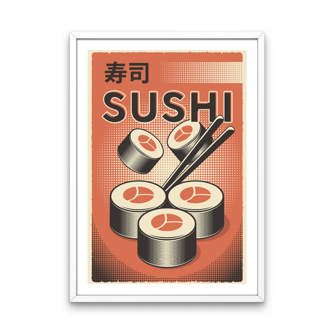 Sushi Art Print