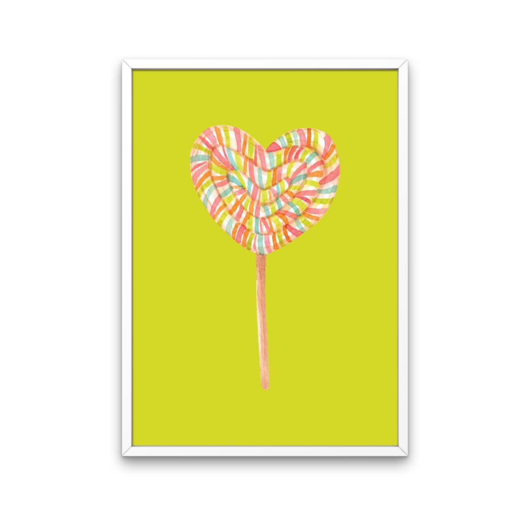 Lollipops Art Print No 2