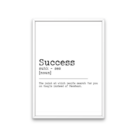 Success Dictionary Print