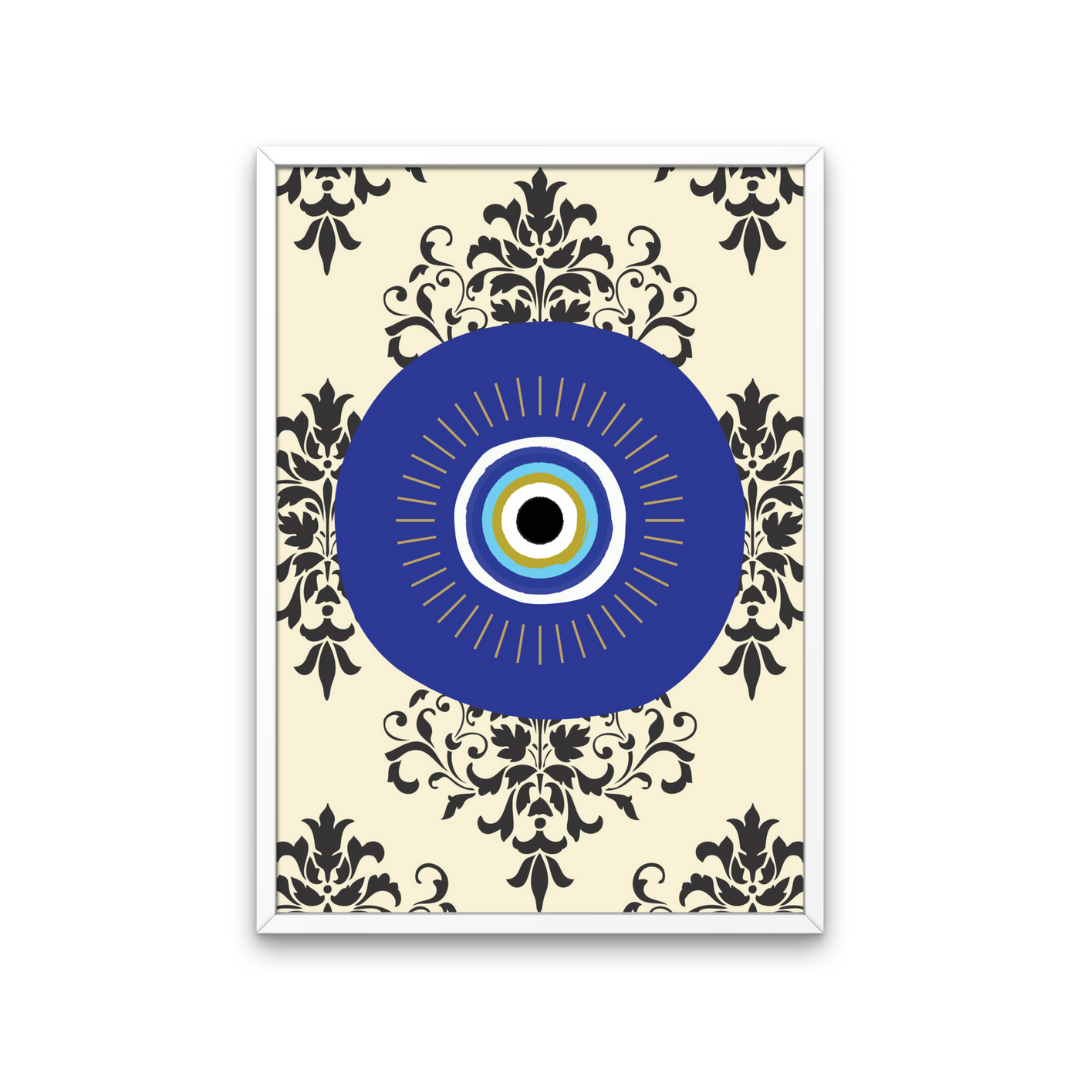 Evil Eye Baroque Print