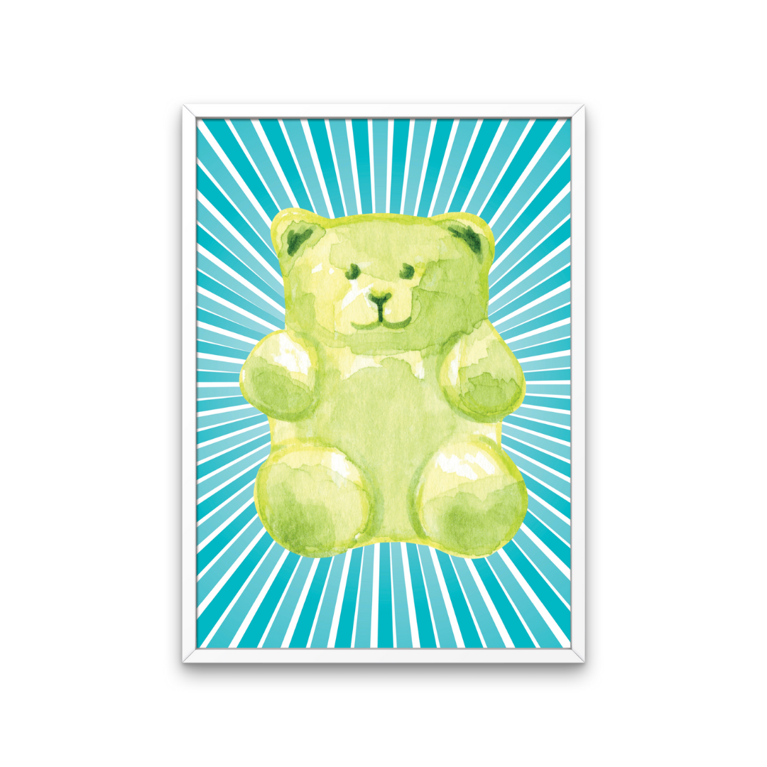 Gummy Bear Art Print No. 4