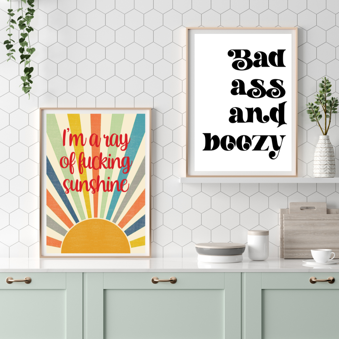 Ray of Fkn Sunshine Print