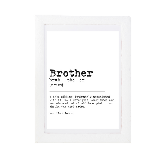 Brother Dictionary Print