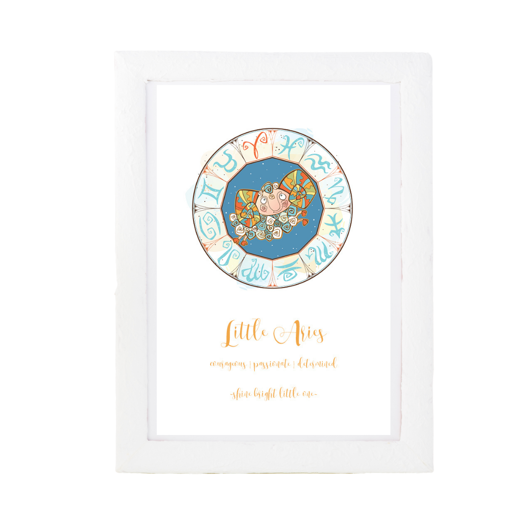 Little Person Star Sign Print