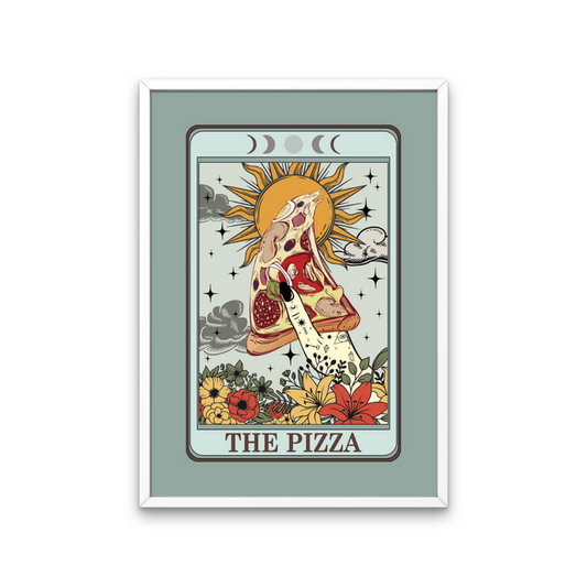 Pizza Tarot Card Print