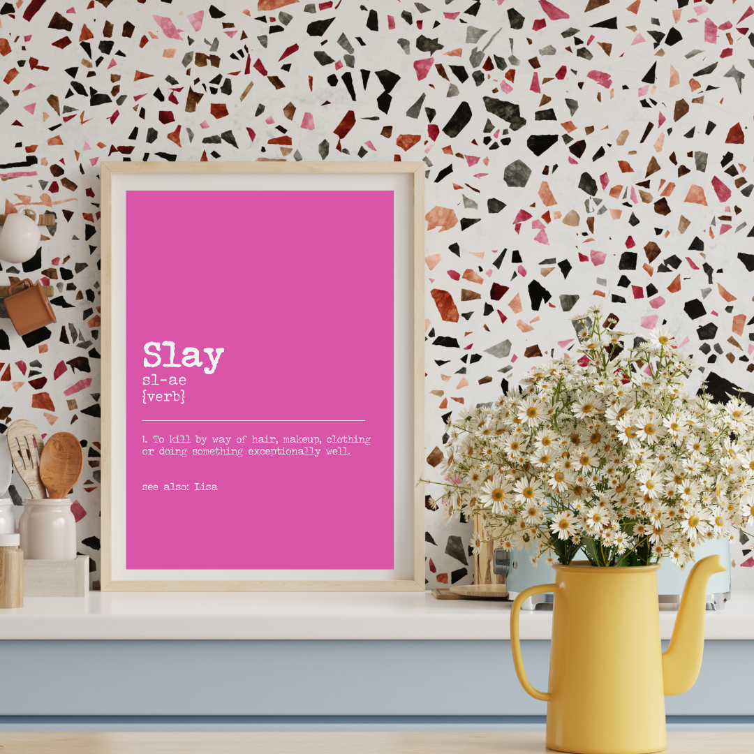 Slay Dictionary Print