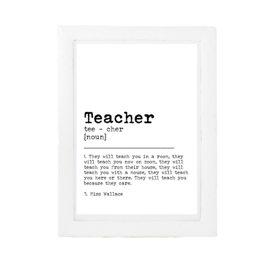 Teacher Dictionary Print